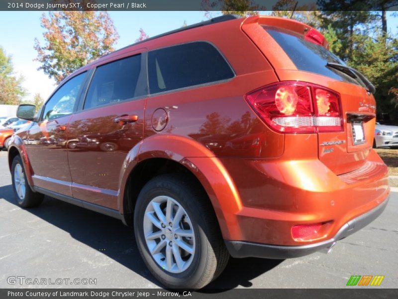 Copper Pearl / Black 2014 Dodge Journey SXT