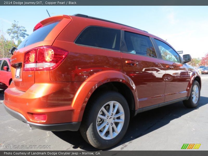 Copper Pearl / Black 2014 Dodge Journey SXT
