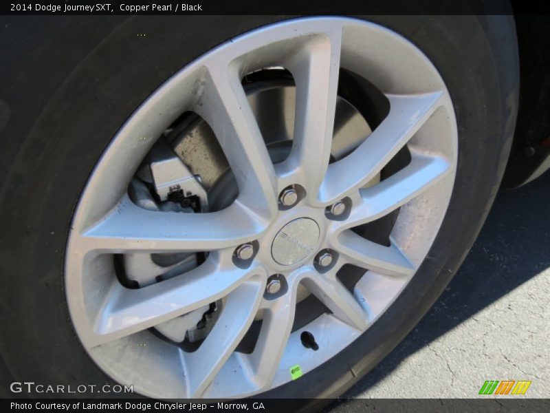 Copper Pearl / Black 2014 Dodge Journey SXT