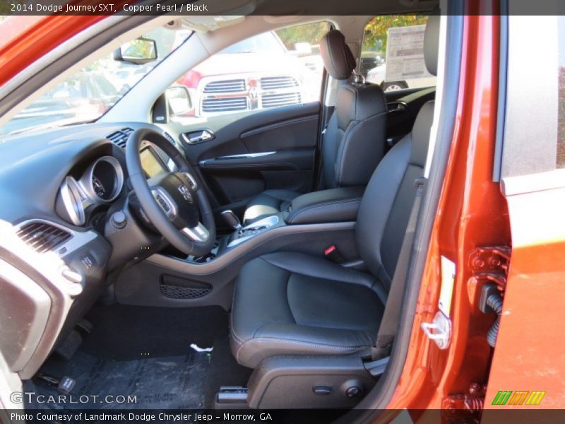 Copper Pearl / Black 2014 Dodge Journey SXT