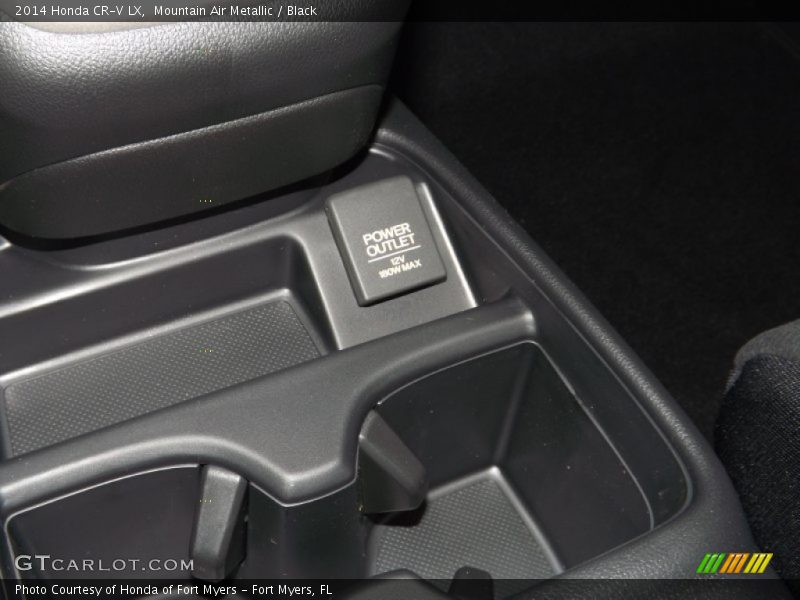 Mountain Air Metallic / Black 2014 Honda CR-V LX