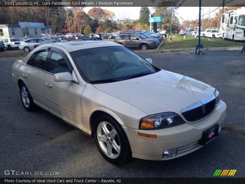 Light Parchment Gold Metallic / Medium Parchment 2001 Lincoln LS V6