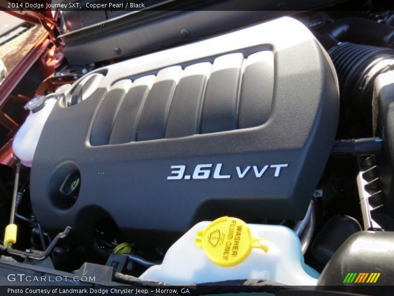 Copper Pearl / Black 2014 Dodge Journey SXT
