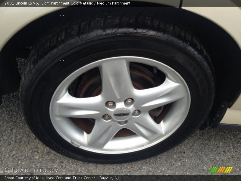 Light Parchment Gold Metallic / Medium Parchment 2001 Lincoln LS V6