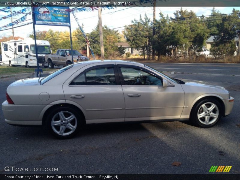 Light Parchment Gold Metallic / Medium Parchment 2001 Lincoln LS V6