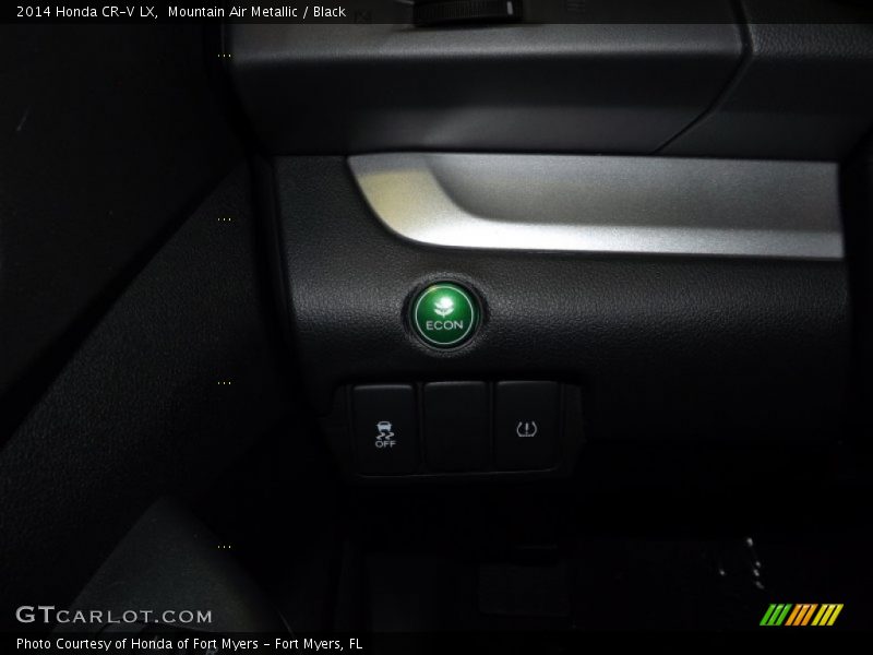 Mountain Air Metallic / Black 2014 Honda CR-V LX