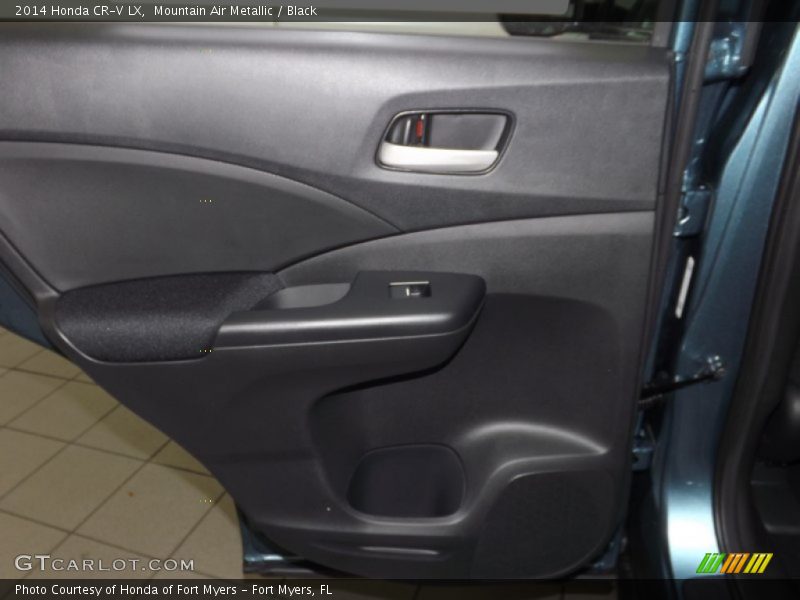 Mountain Air Metallic / Black 2014 Honda CR-V LX