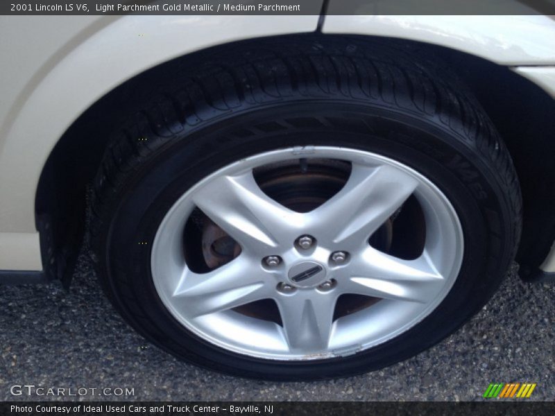 Light Parchment Gold Metallic / Medium Parchment 2001 Lincoln LS V6