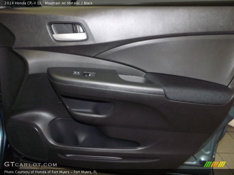 Mountain Air Metallic / Black 2014 Honda CR-V LX