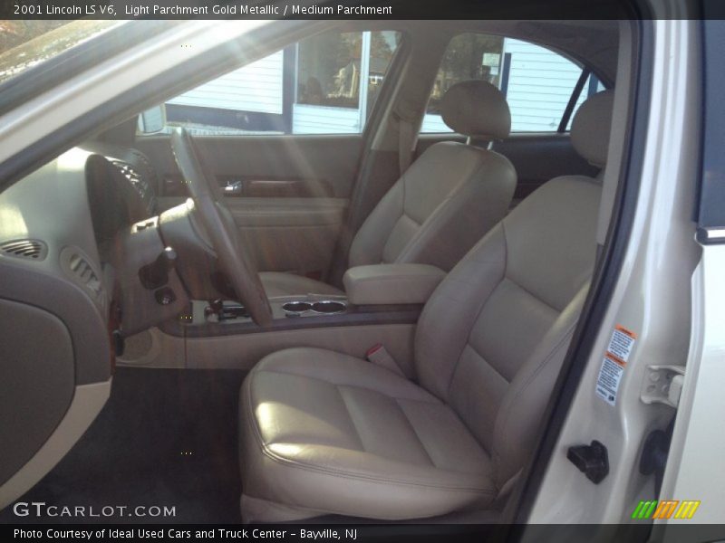 Light Parchment Gold Metallic / Medium Parchment 2001 Lincoln LS V6