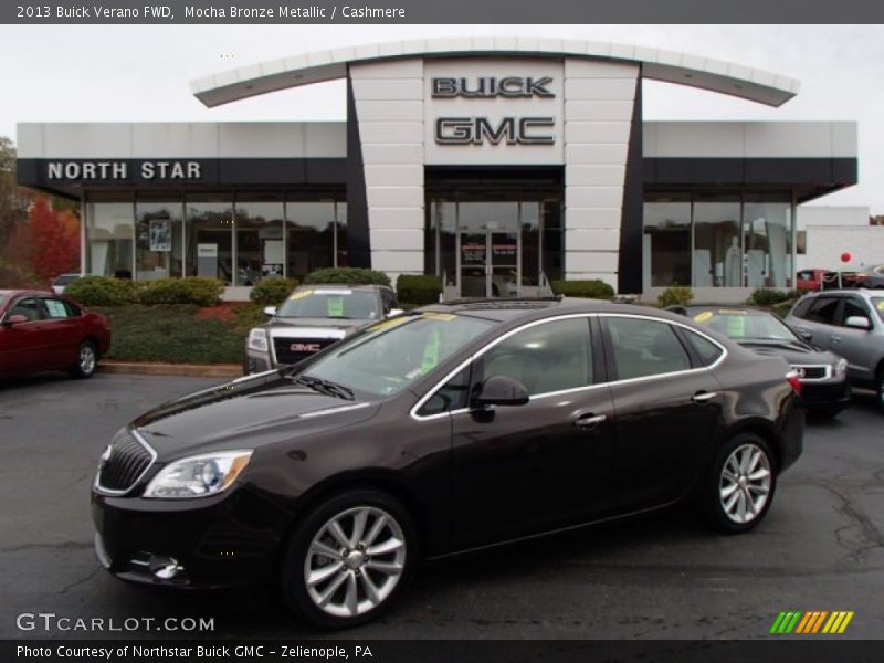 Mocha Bronze Metallic / Cashmere 2013 Buick Verano FWD