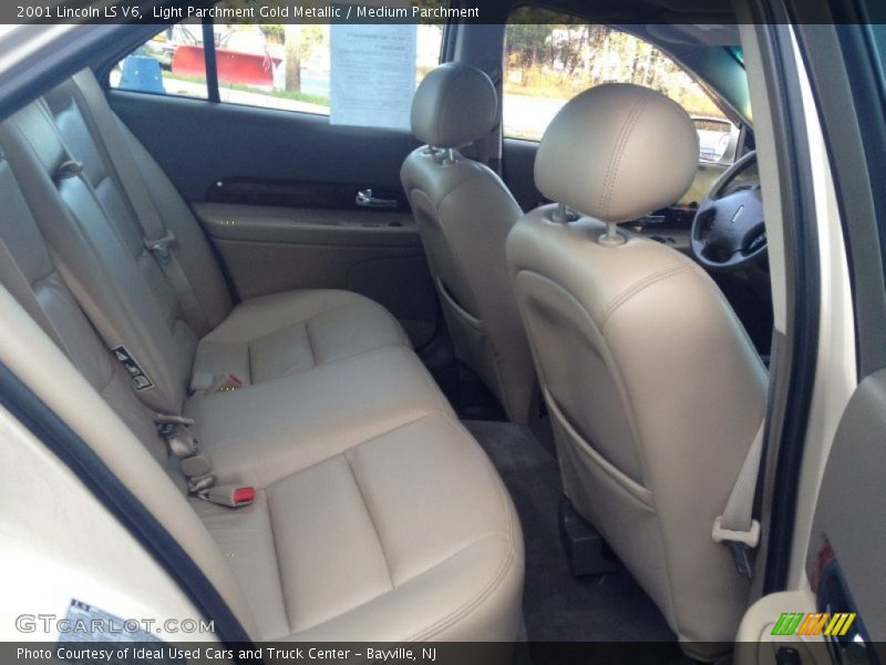 Light Parchment Gold Metallic / Medium Parchment 2001 Lincoln LS V6