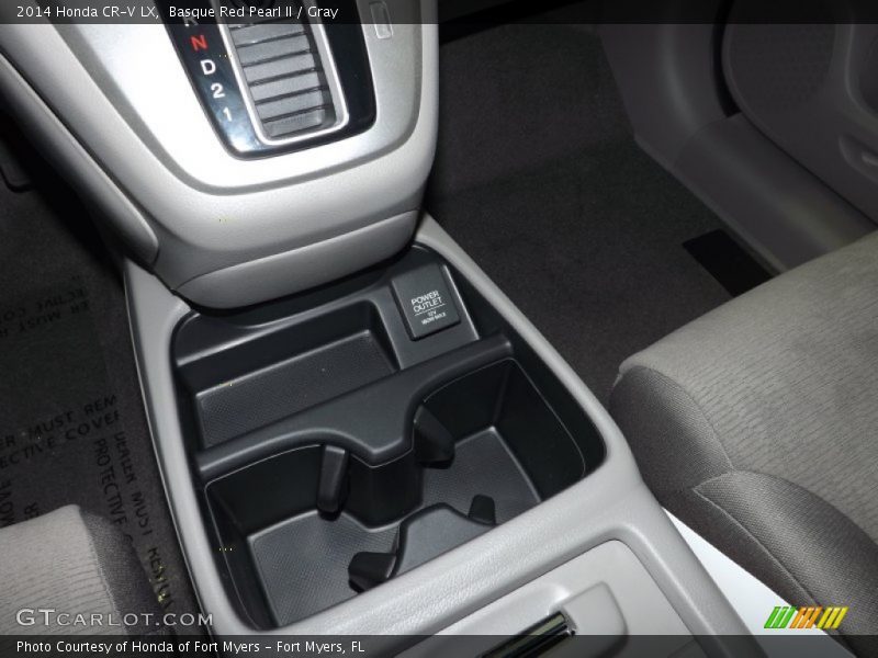 Basque Red Pearl II / Gray 2014 Honda CR-V LX