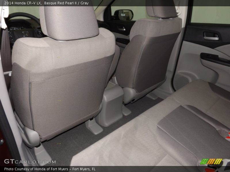 Basque Red Pearl II / Gray 2014 Honda CR-V LX