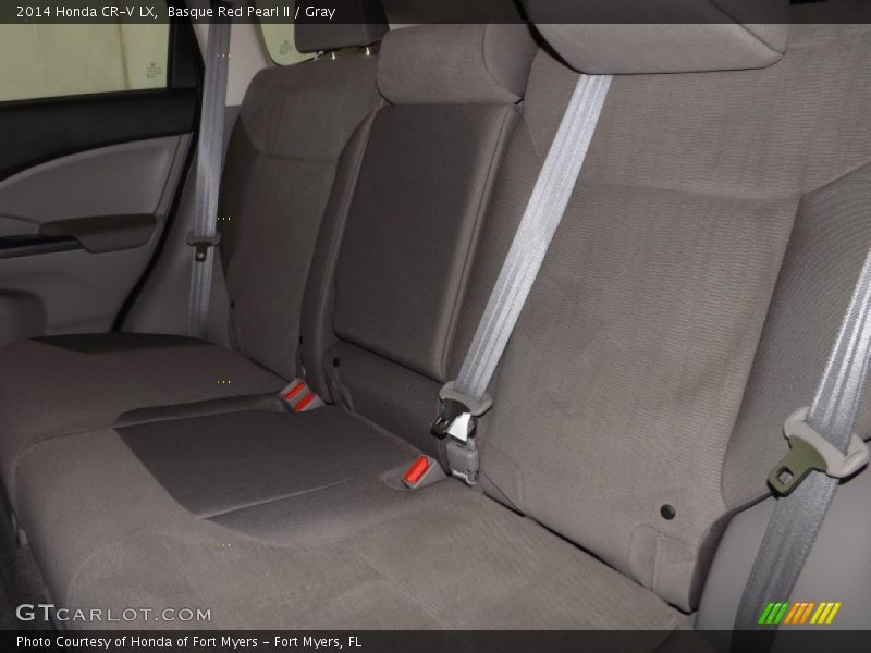 Basque Red Pearl II / Gray 2014 Honda CR-V LX