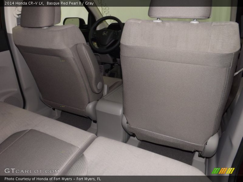 Basque Red Pearl II / Gray 2014 Honda CR-V LX