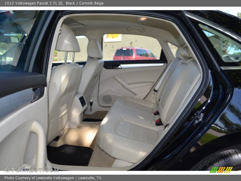 Black / Cornsilk Beige 2013 Volkswagen Passat 2.5L SE