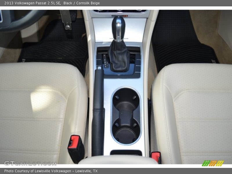 Black / Cornsilk Beige 2013 Volkswagen Passat 2.5L SE