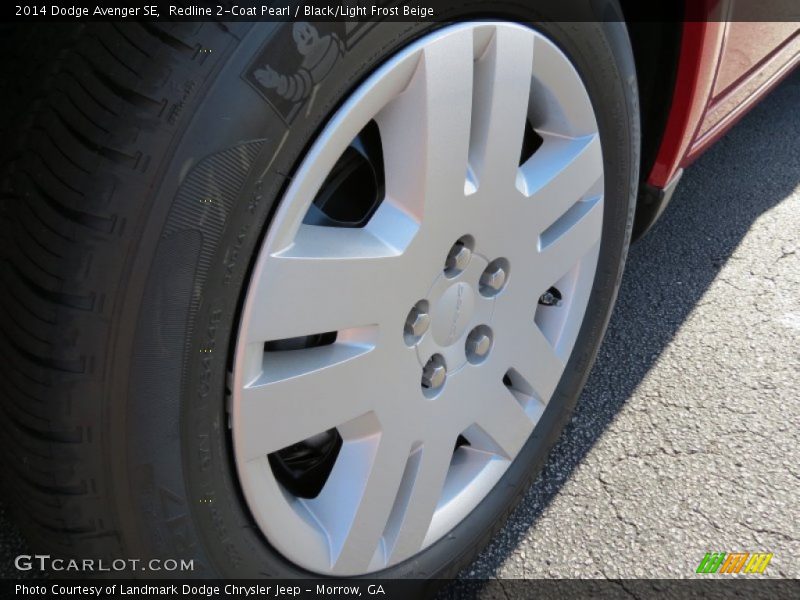 Redline 2-Coat Pearl / Black/Light Frost Beige 2014 Dodge Avenger SE