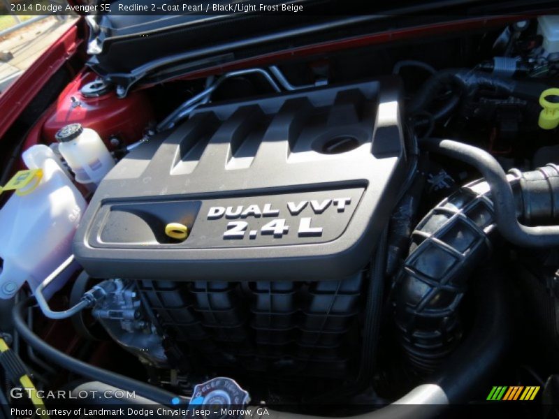 Redline 2-Coat Pearl / Black/Light Frost Beige 2014 Dodge Avenger SE