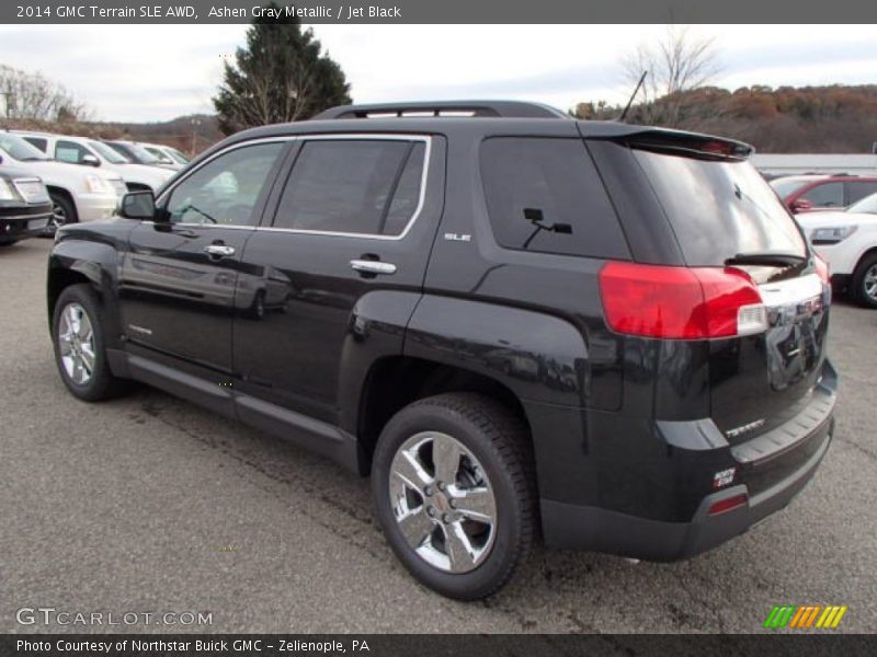 Ashen Gray Metallic / Jet Black 2014 GMC Terrain SLE AWD