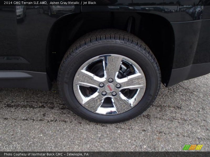Ashen Gray Metallic / Jet Black 2014 GMC Terrain SLE AWD
