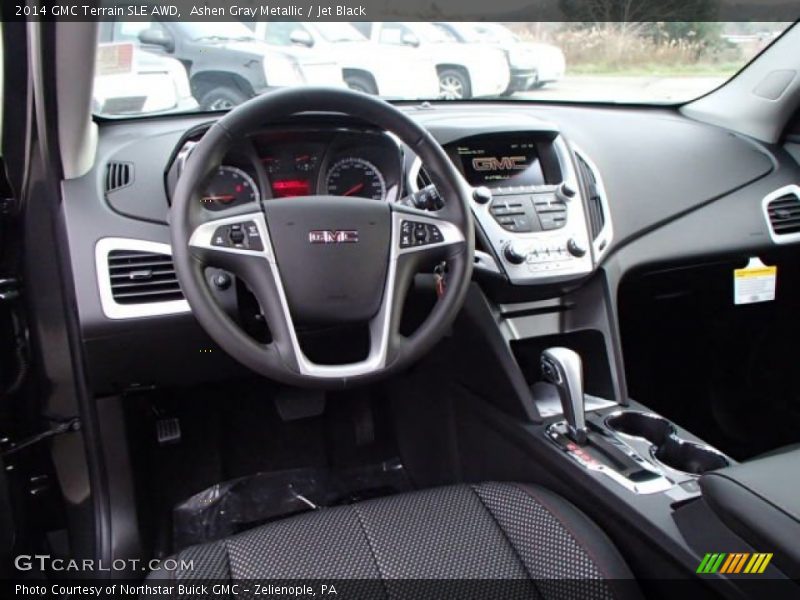 Ashen Gray Metallic / Jet Black 2014 GMC Terrain SLE AWD