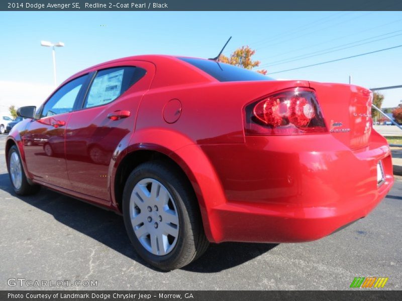 Redline 2-Coat Pearl / Black 2014 Dodge Avenger SE