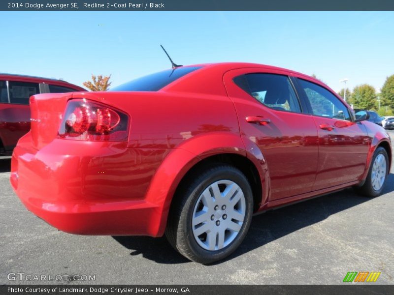 Redline 2-Coat Pearl / Black 2014 Dodge Avenger SE