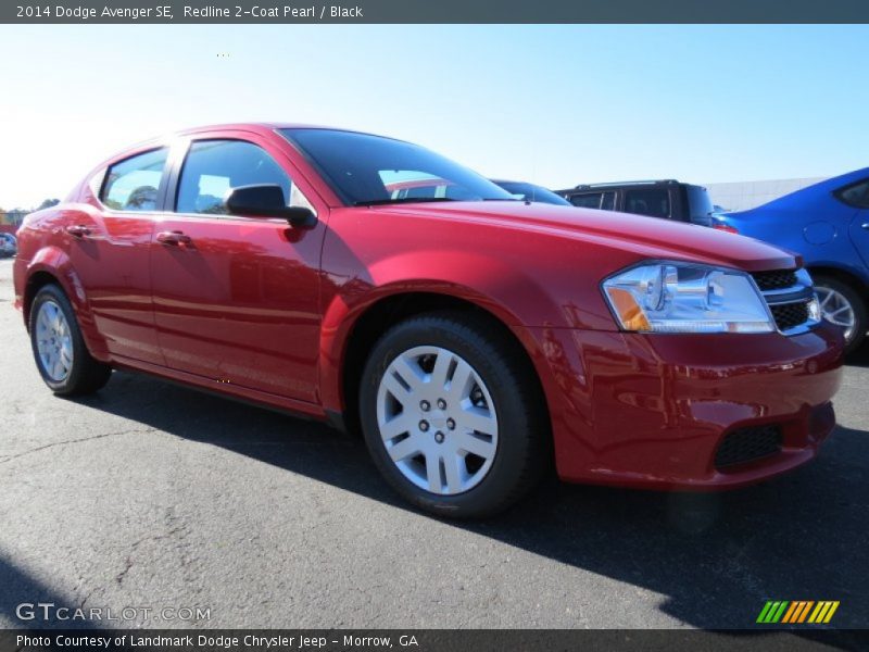 Redline 2-Coat Pearl / Black 2014 Dodge Avenger SE