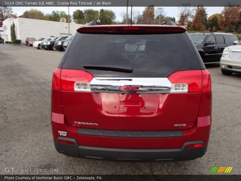 Crystal Red Tintcoat / Jet Black 2014 GMC Terrain SLE AWD