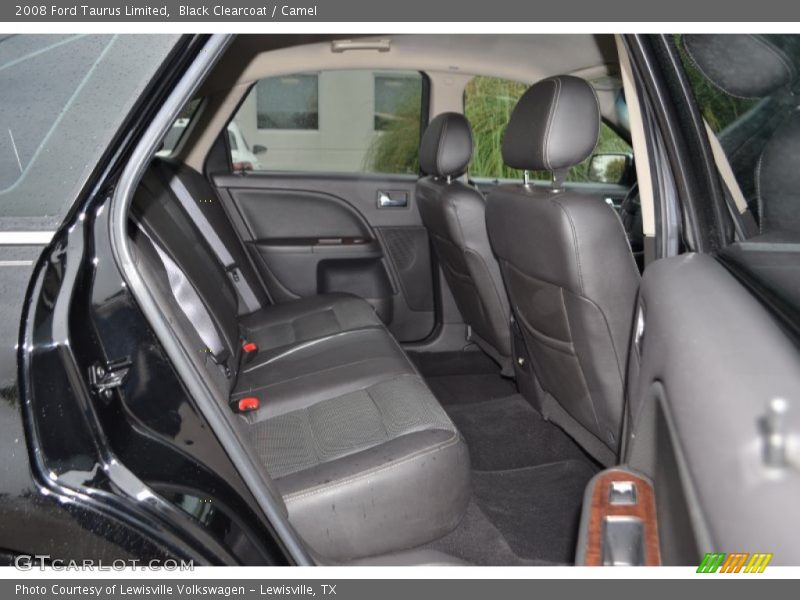 Black Clearcoat / Camel 2008 Ford Taurus Limited