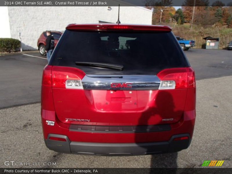 Crystal Red Tintcoat / Jet Black 2014 GMC Terrain SLE AWD