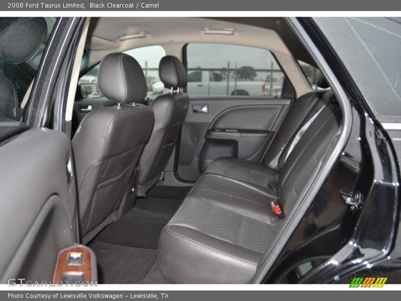 Black Clearcoat / Camel 2008 Ford Taurus Limited