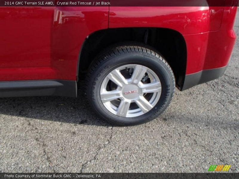 Crystal Red Tintcoat / Jet Black 2014 GMC Terrain SLE AWD