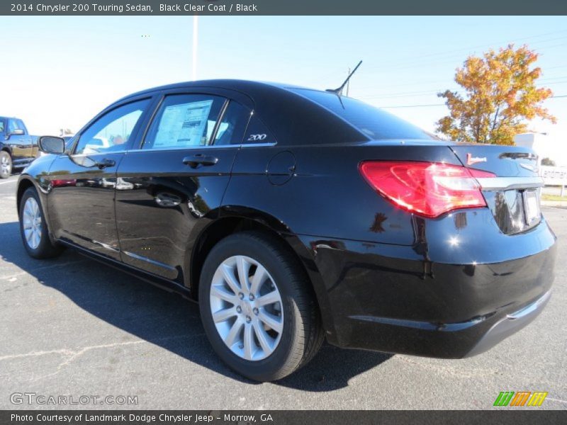 Black Clear Coat / Black 2014 Chrysler 200 Touring Sedan
