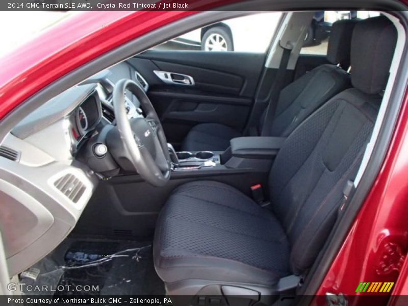 Crystal Red Tintcoat / Jet Black 2014 GMC Terrain SLE AWD