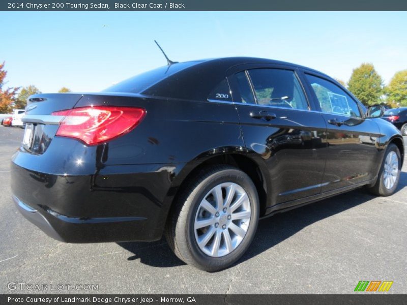 Black Clear Coat / Black 2014 Chrysler 200 Touring Sedan
