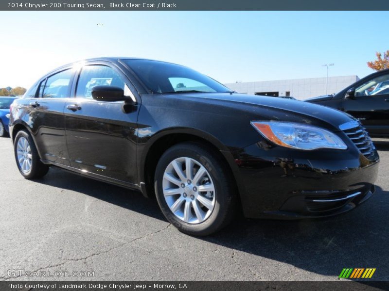Black Clear Coat / Black 2014 Chrysler 200 Touring Sedan