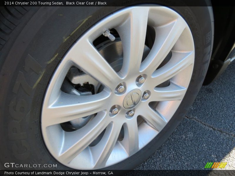 Black Clear Coat / Black 2014 Chrysler 200 Touring Sedan