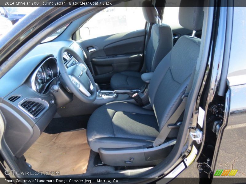 Black Clear Coat / Black 2014 Chrysler 200 Touring Sedan