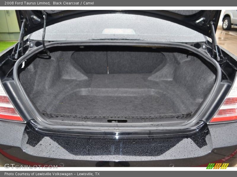 Black Clearcoat / Camel 2008 Ford Taurus Limited