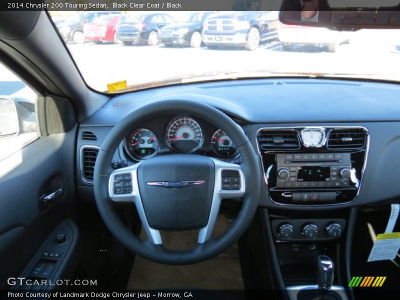 Black Clear Coat / Black 2014 Chrysler 200 Touring Sedan