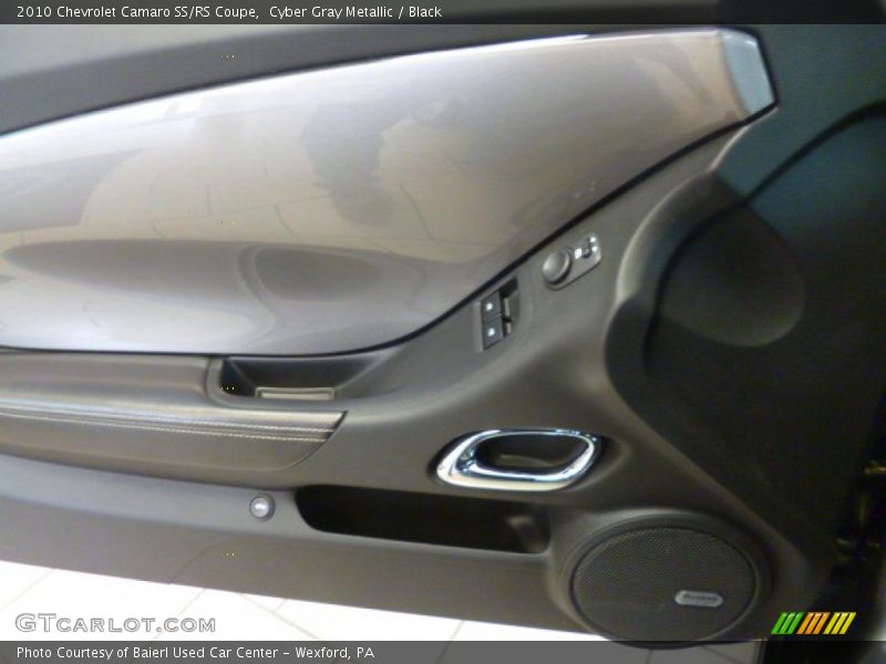 Cyber Gray Metallic / Black 2010 Chevrolet Camaro SS/RS Coupe