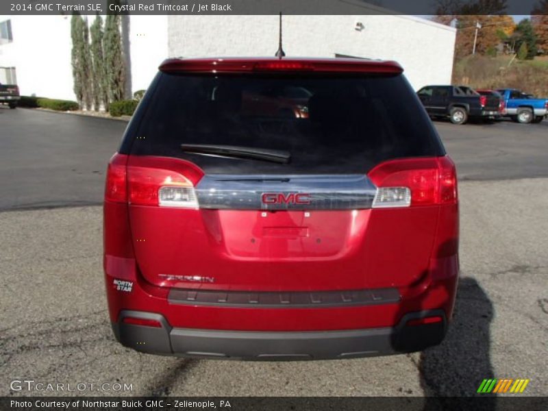 Crystal Red Tintcoat / Jet Black 2014 GMC Terrain SLE