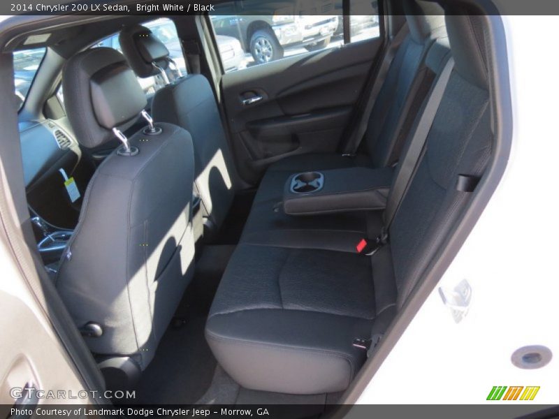 Bright White / Black 2014 Chrysler 200 LX Sedan