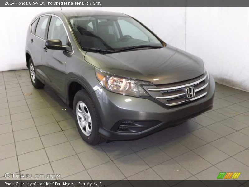 Polished Metal Metallic / Gray 2014 Honda CR-V LX