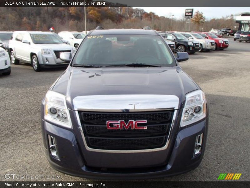 Iridium Metallic / Jet Black 2014 GMC Terrain SLE AWD