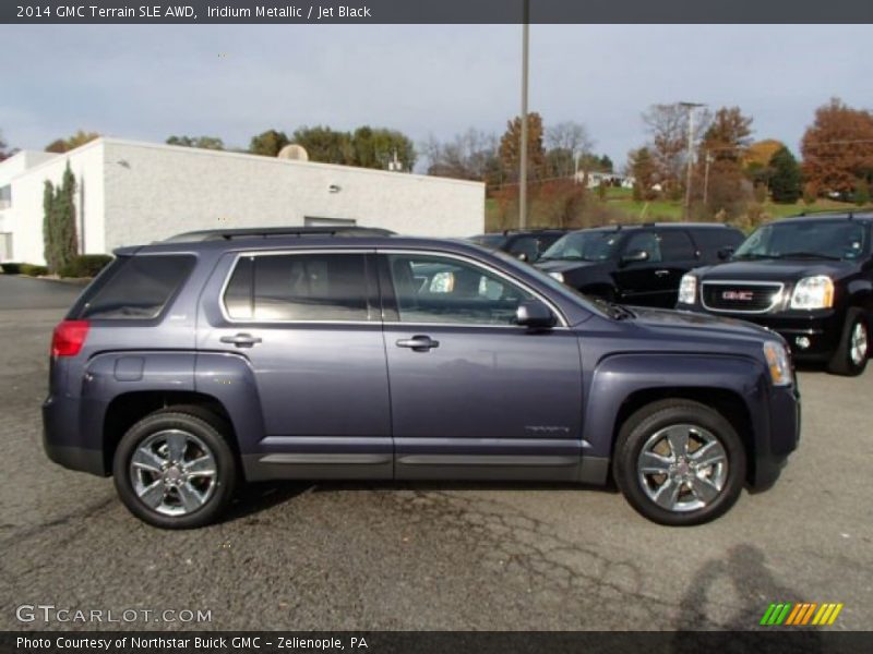 Iridium Metallic / Jet Black 2014 GMC Terrain SLE AWD