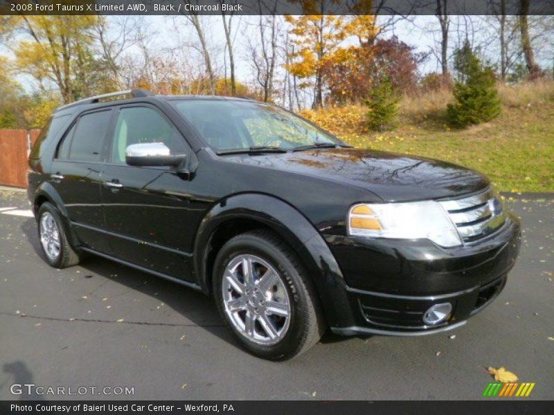 Black / Charcoal Black 2008 Ford Taurus X Limited AWD
